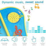 Intelligent book 19 Activities Phonetic Educational ABC 123 Learning Book with Sound - Multicolor