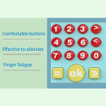 LCD Writing Tablet Slate with Calculator Toy Math Learning Machine for Kids Children Baby pre School Kids 2in1 Drawing Math Early
