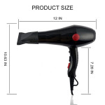 Creation Choaba Professional Hair Dryer 2800 (Black) and 2000 Watts For Woman