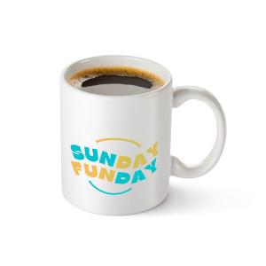 Sunday Funday Printed Mug
