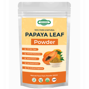 RS3 Herbal Pure Natural Papaya Leaf Powder - 50GM