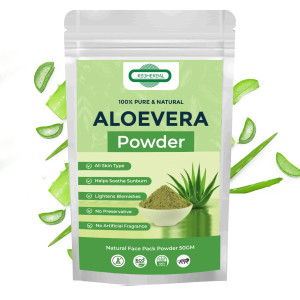 RS3 Herbal Pure Natural ALoevera Powder - 50GM