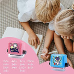 Math Roller Stamp for Addition Subtraction Multiplication Division, Roller Number Teaching Practice Math Stamp Roller Digital Teaching Stamp.