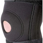 Magnetic Knee Support Belt For Exercise Fitness, Pain Relief & Sports For Man & Women In Black Color Pack Of 1.