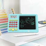 LCD Writing Tablet Slate with Calculator Toy Math Learning Machine for Kids Children Baby pre School Kids 2in1 Drawing Math Early