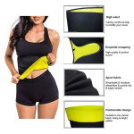 Hot Shaper Tummy Slimming Belt for Men and Women (Size M, L, XL, XXL, 3XL, 4XL) (Black).