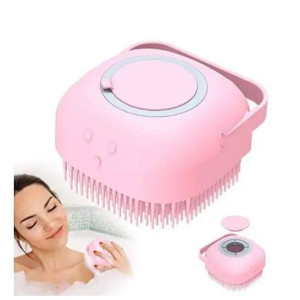 Sales Silicone Body Massage Bath Scrub/Brush for Cleaning Hair, Scalp, Bathing, Cleanser, Washer, Massager for Shampoo, Soap Dispenser