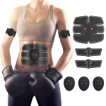 Wireless Muscle Stimulator EMS Stimulation Body Slimming Beauty Machine Abdominal Muscle Trainer Electronic Muscle Exerciser Machine.