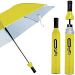 Retail bottle umbrella new Windproof Double Layer Umbrella with Bottle Cover Umbrella for UV Protection & Rain | Outdoor Car Umbrella.