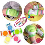 Mistico Baby Knee & Elbow Guard/pad for Crawling, Toddlers, Infant, Girl, Boys, Safety Protector Comfortable Cap for Leg and Hand Ideal for 6-12 Month