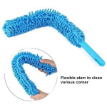 Flexible Fan Cleaning Duster for Multi-Purpose Cleaning of Home, Kitchen, Car, Office with Long Rod (Standard) (Full) (Standard)