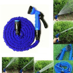 Magic Hose Garden Pipe_15 meters (50 Feet) Long Lasting Flexible Garden Foam Hose Pipe with Spray Nozzle Gun, for Gardening, Car Wash, Floor Clean.