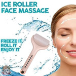 Ice Roller Massager Face Cooling Neck Skin Tightening Roller Brighten Complexion and Reduce Anti- Wrinkles Facial Skin Lifting, Under Eye Puffiness.