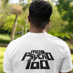 T-Shirt Dual Side Printed - Mob Psycho Printed T-Shirt