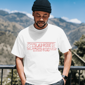 T-Shirt Dual Side Printed - Stranger Things Printed T-Shirt