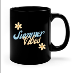 Happy Holiday - Traditional Printed Mug Happy Holiday - Summer Vibes