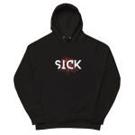 Men Full Sleeve - Black Hoodie - Sick Printed Graphic Design