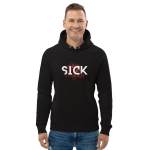 Men Full Sleeve - Black Hoodie - Sick Printed Graphic Design