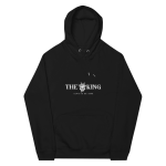 Men Full Sleeve - Black Hoodie - The King is Always a King Printed With Graphic Design