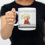 White Printed Mug- Java Memes