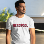 T-Shirt Dual Side Printed - Deadpool Printed T-Shirt