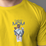 T-Shirt Printed - Super Mom Printed T-Shirt