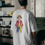 T-Shirt Dual Side Printed - One Piece Printed T-Shirt