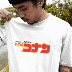T-Shirt Dual Side Printed - Detective Conan Printed T-Shirt