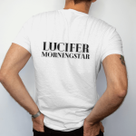 T-Shirt Dual Side Printed - Lucifer Morningstar Printed T-Shirt