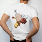 T-Shirt Dual Side Printed - One Punch Man Printed T-Shirt