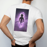 T-Shirt Dual Side Printed - Dragon Boll Z Vegeta Printed T-Shirt