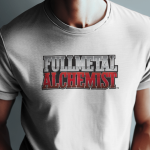 T-Shirt Dual Side Printed - Full Metal Alchemist Printed T-Shirt