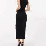 Black coctail party dress